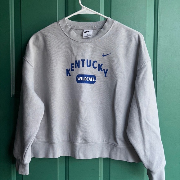 Nike girls large Kentucky cropped sweatshirt - Picture 1 of 5